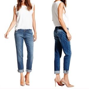 DL1961 Jeans Riley Boyfriend in Dilorio Distressed